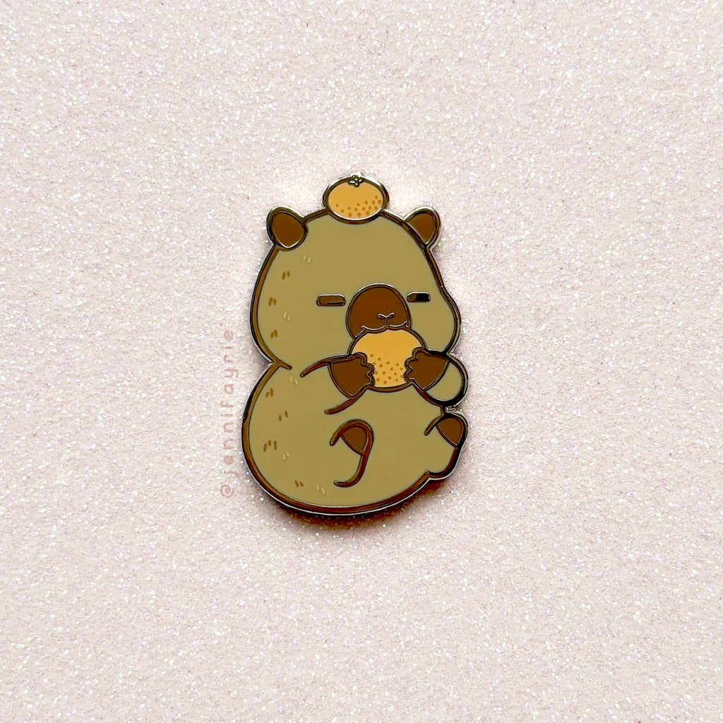 Capibara Pin Enamel Pins – Jennifayrie