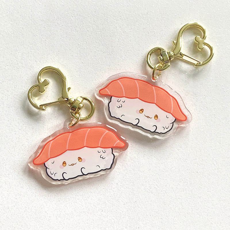 Sushi Maki Roll Amigurumi- Gift for Foodies- Unique Keychain